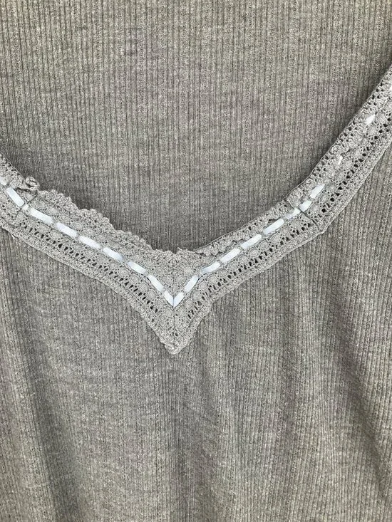 Free People Intimately Only You Long-sleeve top size Medium Grey - Picture 4 of 6